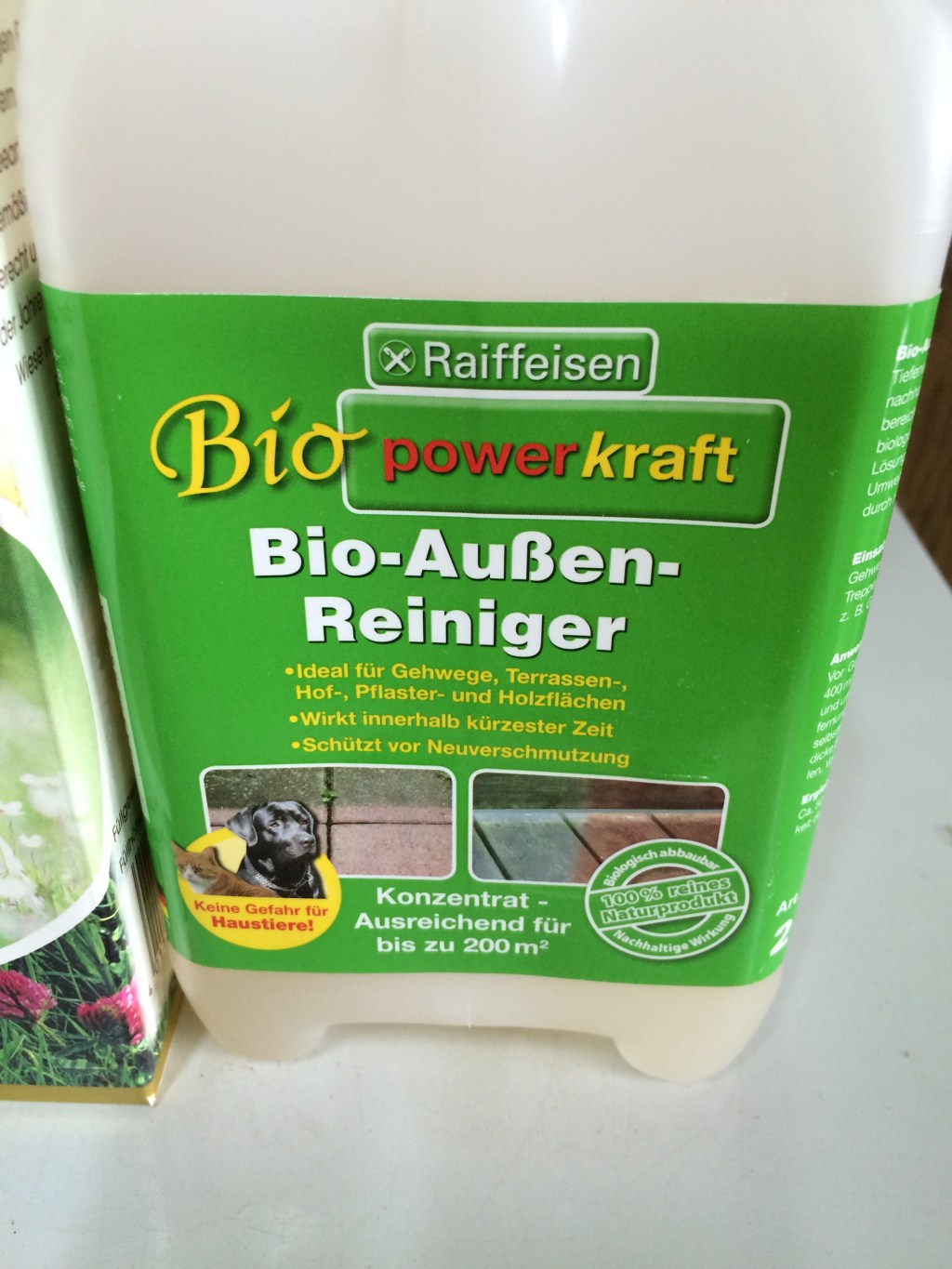 Pflasterreiniger als Alternative?