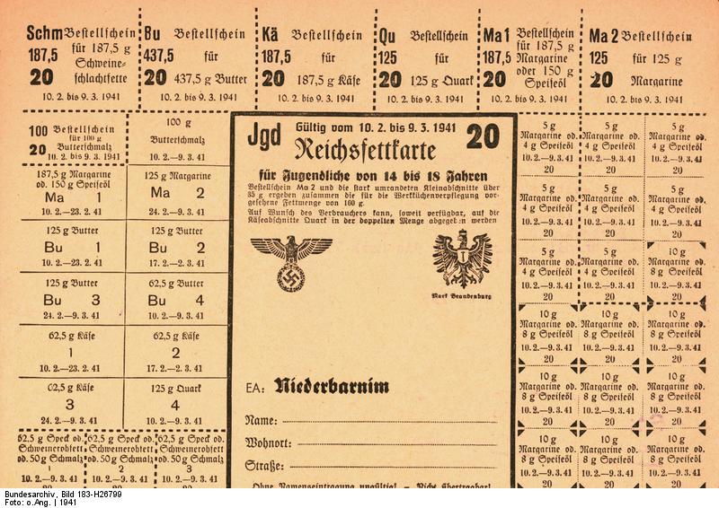 Das Comeback der Lebensmittelkarte